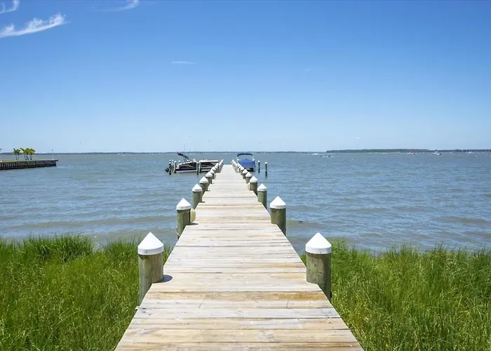 Ferienhaus Spacious 3 Bedroom Bayside In Sunset With Outdoor Pool! Ocean Stadt